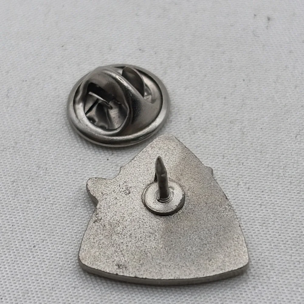 AAA Triple A School Safety Patrol Silver Tone Lapel Hat Pin Vintage Collectible